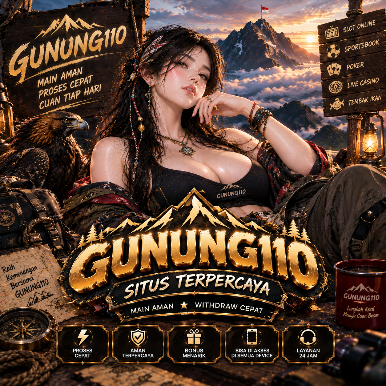 GUNUNG110 > Pendakian Keuntungan Tertinggi di Puncak Everest!